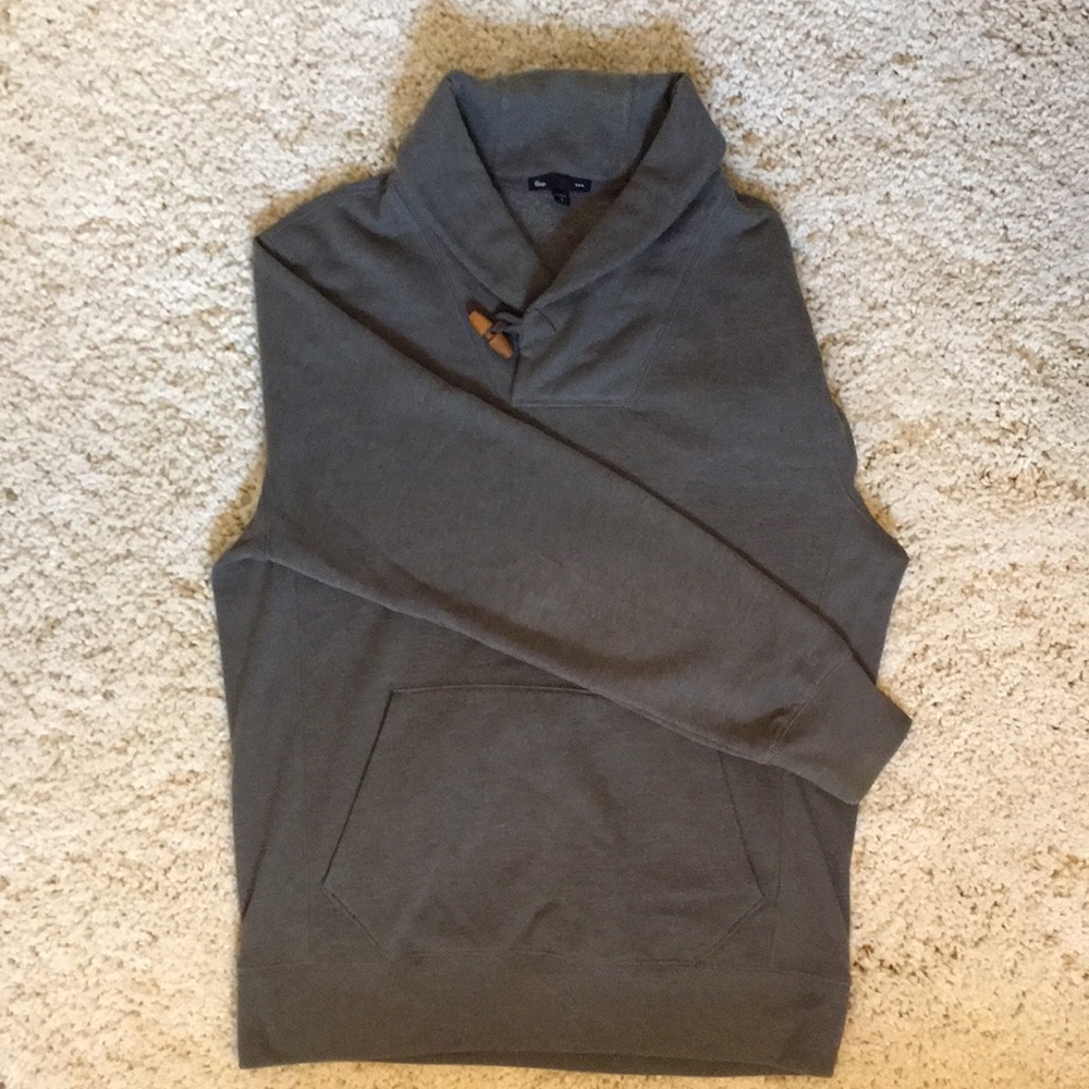 Gap Shawl Collar Sweatshirt - Size S